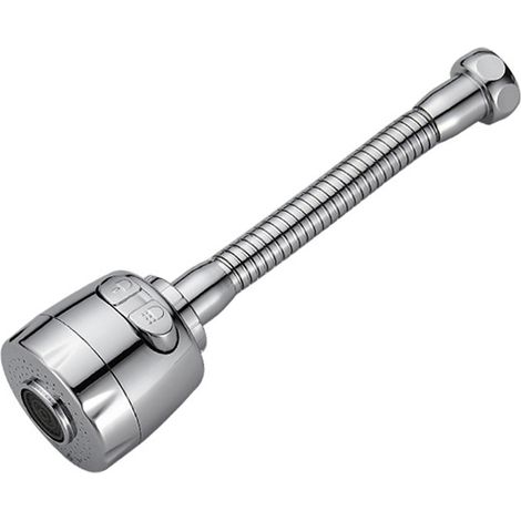 Rallonge de robinet pour pommeau de douche - longueur fixe à deux niveaux - 17 cm (1/5)