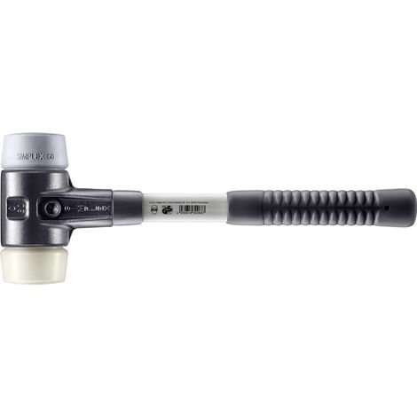 HALDER SIMPLEX TPE-Hammer mittel / Nylon mit verstärktem Tempergussgehäuse und Glasfaserstiel - D=60 mm - 3738.060 (1/5)