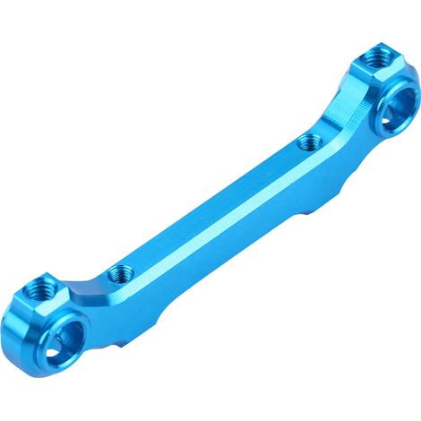 Amortisseur avant aluminium pour RC Rock Racer 90026, montage cadre, couleur bleu (1/5)