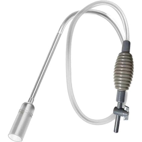 Nettoyeur de gravier pour aquarium avec siphon et sortie, pompe de changement d'eau pour le nettoyage du sable-170cm