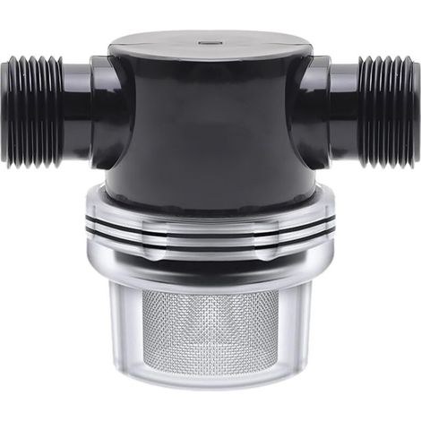 Filtre pour conduite de pompe à eau de 1/2 pouce, préfiltre à mailles de 50, convient aux pompes à eau de jardin, filtres pour pompes à eau, pour une utilisation à domicile et au jardin. (1/5)