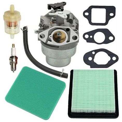 Carburetor kit with spark plug gasket and fuel/air filter for Honda GCV160 (1/4)