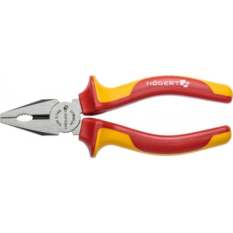 Zange Hogert Technik ht1p903 isolierter Griff 1000V 16 cm (1/4)