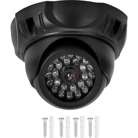 Cámara de vigilancia simulada con LED que simula una cúpula. (1/5)