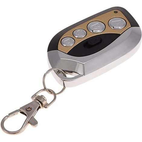 Duplicateur de télécommande sans fil Ulisem, 433,92 MHz, clonage électrique, télécommande universelle pour porte de garage, porte-clés (GV608, doré) (1/4)