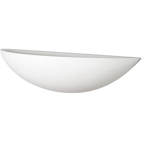 Lindby Aplique 'Guilia' en Blanco de Cerámica, Arcilla, Yeso (1/5)