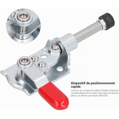 Pince à Bascule Pousser-tirer Pince à Bascule à Dégagement Rapide Capacité de Rétention 40kg,Sauterelle Horizontale à Dégagement (1/5)