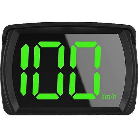 Compteur de vitesse GPS numérique universel avec affichage KMH, écran LCD HD, installation facile, grande police, compatible avec tous les véhicules. (1/5)