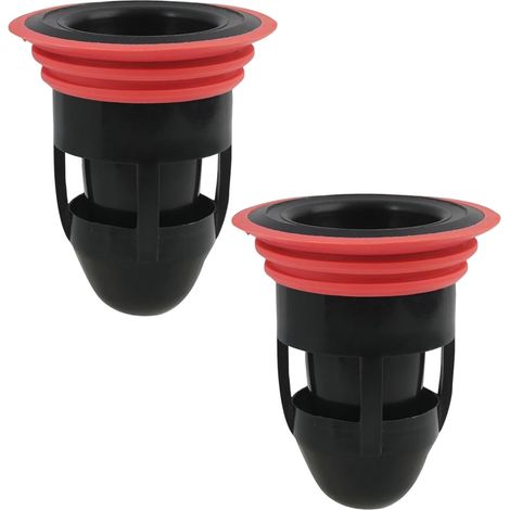 Clapet Anti Odeur Douche 2 Pièces Noir Facile À Installer Bloque Les Odeurs Convient Aux Siphons De Sol Et Aux Éviers Prévient Les Odeurs Et Empêche Le Reflux Des Eaux Usées (1/5)