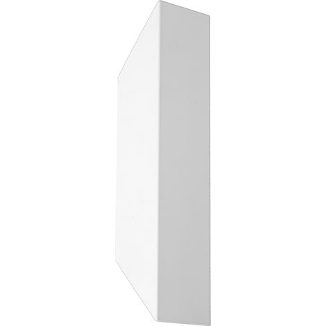 Applique da parete bianca trapezoidale su/giù 2xGU10 Luminex