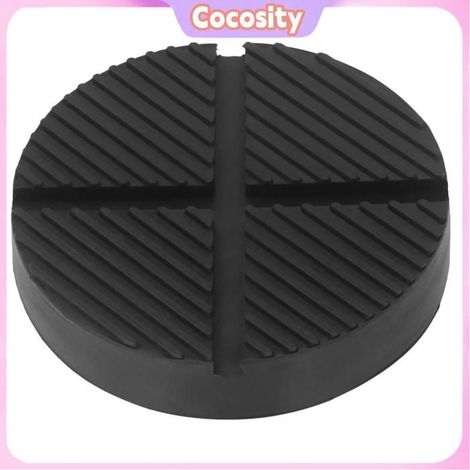 Cocosity Coussinet en caoutchouc pour cric de sol Coussin de Sol Universel en Caoutchouc pour capacité de 2 outillage outils (1/5)