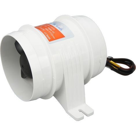 Ventilateur électrique marin 12V DC 235CFM 4-en-1, extracteur d'air axial pour bateaux, camping-cars et yachts (1/5)