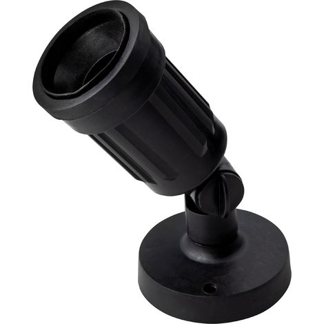 Einfacher Matel IP44-Gartensockelprojektor E27