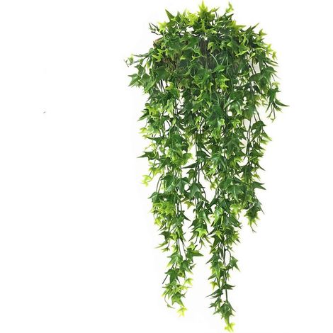 Guirnalda y hiedra artificial colgante – Decoración realista para hogar y exteriores (1/5)