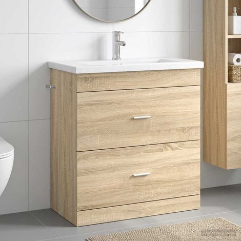 Juego de muebles de baño Roble  81 x 40 x 84,5 cm