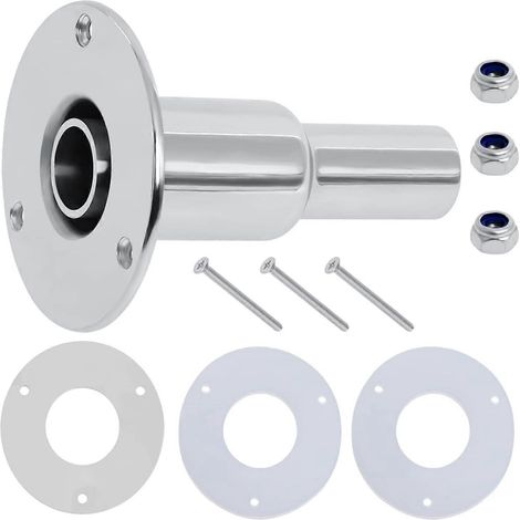 Tuyau d'échappement réglable de 24 mm, en acier inoxydable 316, pour voitures, bateaux et camions. (1/5)