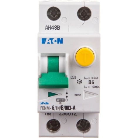 Eaton Differenzschalter weiß 6A 230V