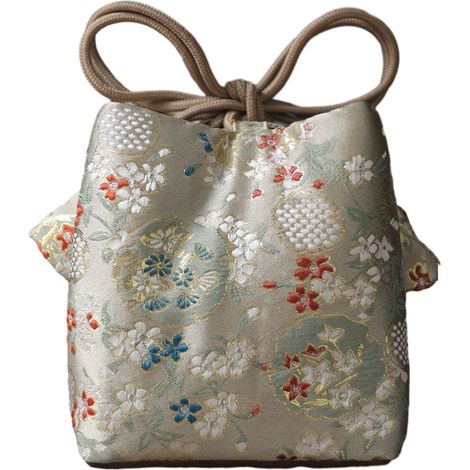 Sac de Rangement pour Théière - Tissu Satiné - Pour Service à Thé Kung Fu - Voyage et Extérieur - 1 Pièce (1/5)