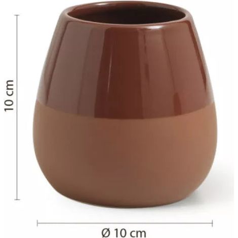 GEDY WL989600000 WILMA Portacepillos Terracota - ref: WL989600000