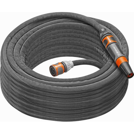 GARDENA Kit tuyau Liano™Life 20m. Kit complet. Tuyau d'arrosage léger. 13 mm. Pression de rupture 22 bar. Tuyau textile. (18450-20)