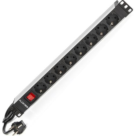 Multipresa 19" 8 Tomas Schuko con On/Off Switch Salicru 680CA000003 1,5 m (1/5)