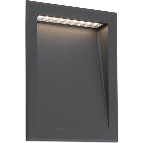 SOUN Empotrable de pared gris oscuro de FARO