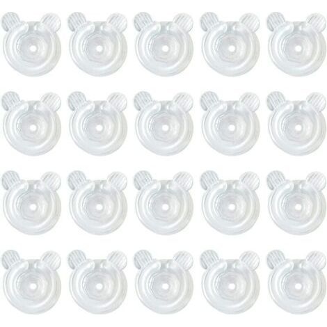 20 x Clips Housse de Couette, Couette Clips pour Garder la Couette en Place, Housse de Couette Housse de Couette Beignets Attaches de Couette (1/5)