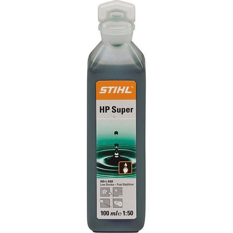 Stihl – Huile 2 temps 100ml pour tronçonneuse – Anti-fumée – Propriétés antirouille et anticorrosion – Norme ISO-L-EGD et JASO FC-API TC