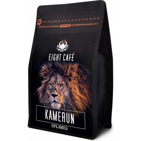 Frisch geröstete Arabica-Kaffeebohnen aus Kamerun, 50 g (1/5)