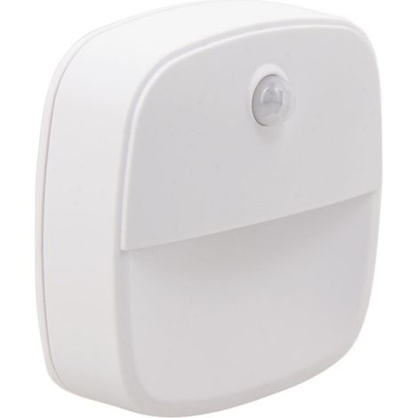 Applique murale chambre à détection de mouvement – 50 lumens – Blanc chaud – Installation adhésive – Angle de faisceau supérieur à 120° (1/5)