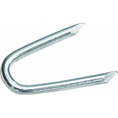Clou recourbé en forme de U, conduit acier, 30 X 3.0, 570 grammes