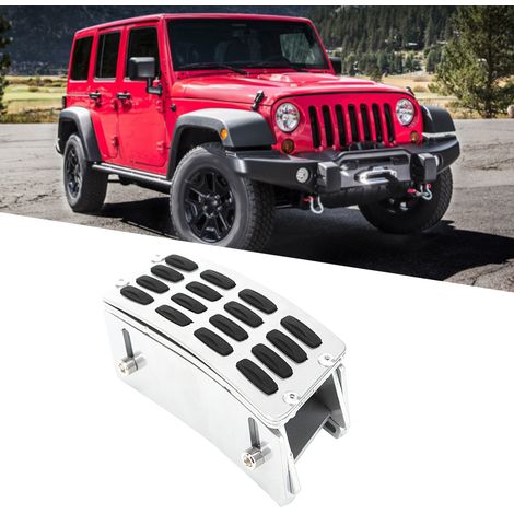 Erhöhte Fußstütze für das Gaspedal, passend für Jeep Wrangler 07-17 (1/5)