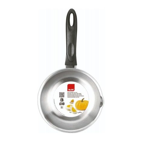 CAZO BOMBADO CON PICO INOX 10CM.