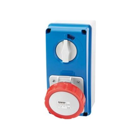 SOC.PR.VR.V.A.F.3P+T 32A 400V6H SBF IP67 GEWISS GW66219N