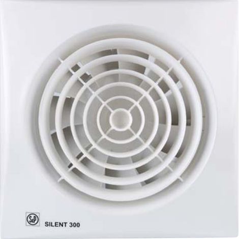 Unelvent – Ventilateur silencieux 300 m³/h – Débit d'air 280 m³/h – Niveau sonore 32 dB – Clapet anti-retour inclus – Façade extra-plate - 180m3