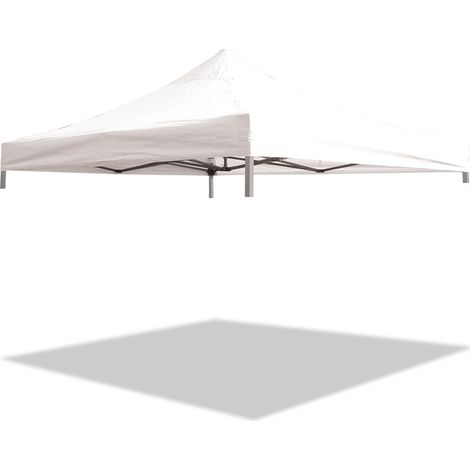 Toit de rechange pour barnum pliant professionnel 3 X 4,5 M - - Blanc