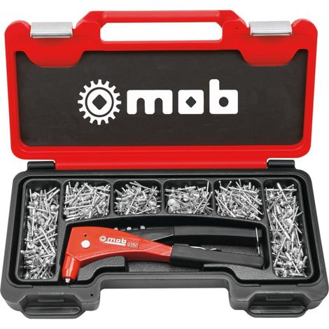 Coffret pince à riveter + 500 rivets -MOB (1/8)
