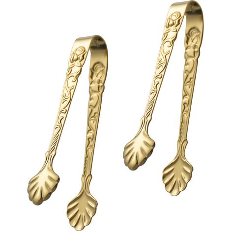 Pincettes À Sucre - En Acier Inoxydable - Pour Thé Et Dessert - 9 cm - Lot De 1 (1/5)
