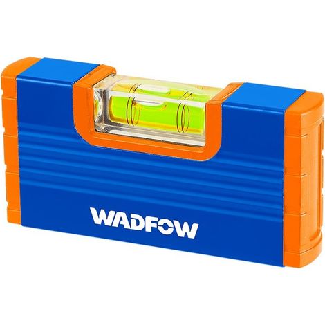 Nivel de mano Wadfow 10 cm con imán fuerte y acrílico a prueba de golpes (1/2)