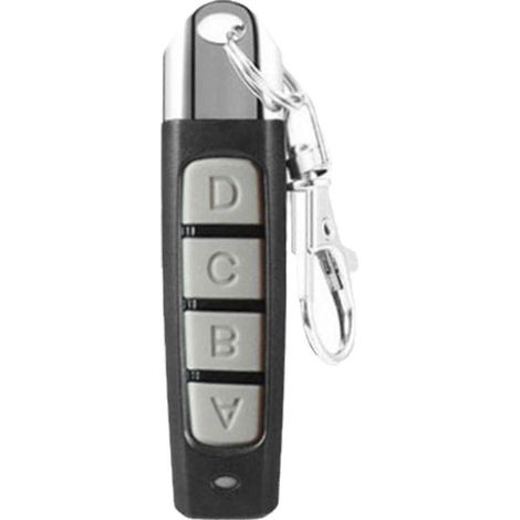 Télécommande sans fil 4 touches 433MHz pour porte de garage - Clonage et copie facile (1/4)