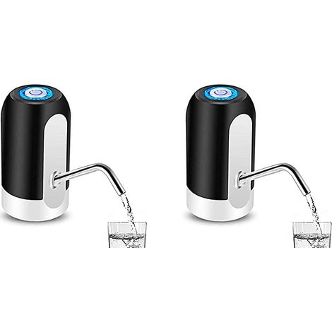 Pompe à eau électrique rechargeable par USB automatique, distributeur d’eau électrique portable de 5 gallons avec interrupteur pour bouteille d’eau (1/5)