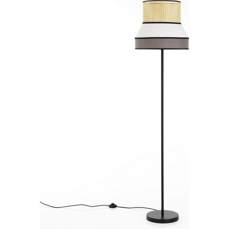 Lampada da terra in tessuto multicolore cm H.165 x Ø.40