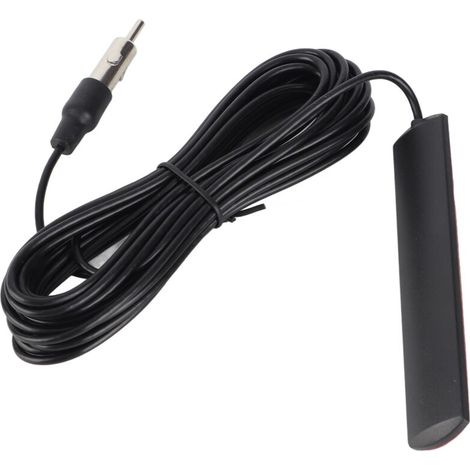 Antenne radio FM universelle ANT-309 pour voiture, fixation par pare-brise, câble de 5 m (1/5)
