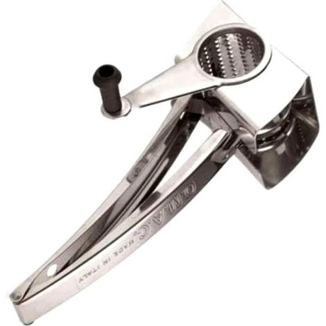 Rallador manual de acero inoxidable con manivela, ideal para queso, frutos secos, etc.