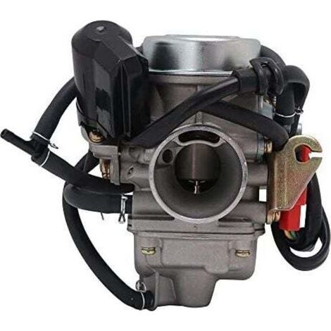 PD24J carburetor for GY6 4-stroke engines (125cc & 150cc), ATV, electric starter, motorcycle, scooter, 152QMJ, 157QMI