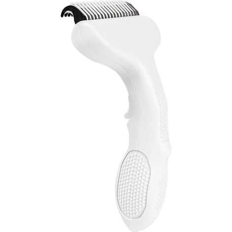 Brosse Pour Chat Anti Perte De Poils  Fournitures Pour Animaux De Compagnie Douces Et Autonettoyantes  Brosse Chat Poils Longs et Anti-Peluche Chien  pour Bain Démêlage Usage Intérieur Appartement