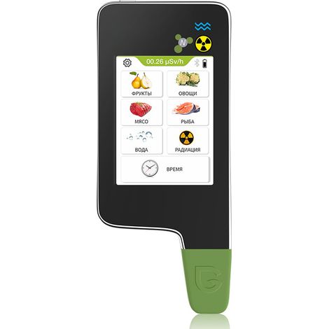 Medidor de nitratos Greentest-ECO6 para cocina: Detector de calidad del agua con radiación mejorada, pantalla capacitiva, función Bluetooth y aplicación móvil. (1/5)