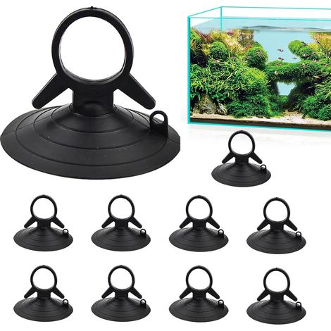 Ventouses En Verre De Voiture, 10 Ventouse Ø 45 Mm Ventouse Vitre, Ventouse Réutilisables Pare-Soleil Pour Voiture, Pour Vitres, Voitures, Et Rideaux Isolants De Camping-Car