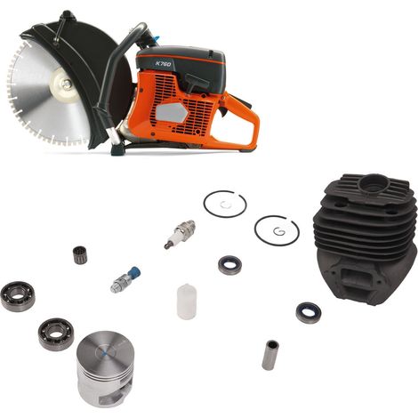 Kit piston-cylindre de 51 mm pour scie à béton Husqvarna Partner K750 K760 (Référence produit : 5063861-71) (1/5)