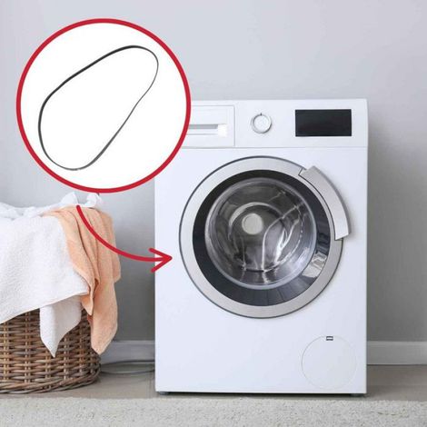 Courroie Pour Lave-Linge - Référence 1280J5 - Compatible Avec Modèles Arthur Martin Electrolux AW1000AA AW1013T AW1015L AW1018T AW1020TA AW1029F AW1035S - 1 Pièce (1/3)